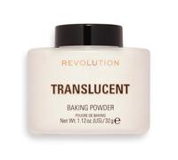 Revolution Loose Baking Powder,Translucent, 32g | Setting Powder, Prolongs Makeup Wear, Brightening, For All Skin Tones