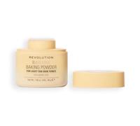 Revolution Loose Baking Powder, Makeup Setting Powder for a Luminous Finish, Absorbs Shine & Excess Oils, Vegan & Cruelty-Free, 30g, Banana