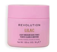 Revolution Loose Baking Powder, Lilac, 30g | Makeup Setting Powder, Long-Lasting Coverage, Mattifies & Reduces Shine, Vegan & Cruelty-Free, 32g