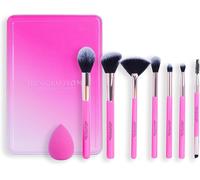 Revolution Makeup London The Brush Edit Set De Pinceaux Xmas Gift Set - PINK
