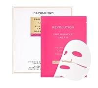 Revolution Miracle Pro-Tox Pro-Collagen Plumping Mask, Hydrogel Mask for Face, Restore Glow, Smooth Fine Lines & Wrinkles, Pack of 2