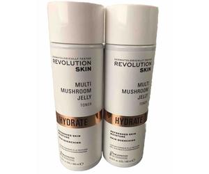 Revolution Multi Mushroom Jelly Toner 2x200ml Hydrating Lotion
