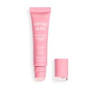 Revolution Peptide Glaze Tinted Lip Serum, Hydrating, Non-Sticky Lip Balm, Infused with Squalane & Vit E for Soft, Smooth Lips, Strawberries & Cream, 10ml