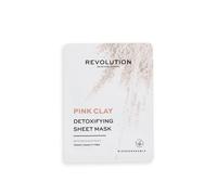 Revolution Skincare Biodegradable Detoxifying Pink Clay Sheet Mask 5 Pack