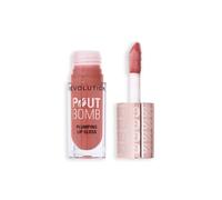 Revolution Pout Bomb Plumping Lip Gloss in Doll Warm Nude Revolution Doll Warm Nude