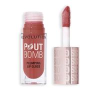 Pout Bomb Plumping Lip Gloss Revolution Melba Warm Peach One Size