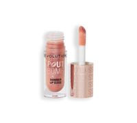 Pout Bomb Shimmer Lip Gloss Makeup Revolution Glimmer Nude One Size