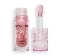 Pout Lip Oil Makeup Revolution Glam Pink Shimmer 4ml