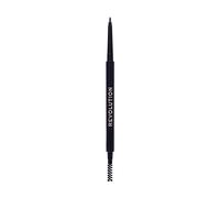 Revolution Precise Brow Pencil, Double-Ended Makeup Tool with Brush for Easy & Ultra Defined Brows and Bold Looks, Ebony, 0.5g