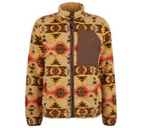 Revolution - Printed Teddy Jacket - Fleece jacket size M, brown