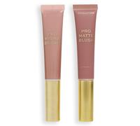 Revolution Pro, Blush Duo, Matte Or Glowy Finish, HighlyPigmented & Blendable...