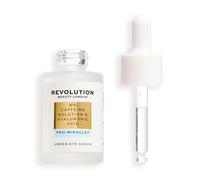 Revolution Pro Miracle 5% Caffeine Solution & HA Under Eye Serum, Combat Dark Circles & Puffiness, Smooth & Hydrate, Reduce Signs of Ageing, 30ml