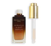 Revolution Pro Miracle Night Serum Advanced Complex Smooths & Plumps Face, 30ml