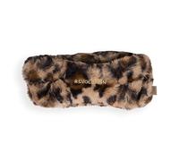 Revolution Pro Miracle Skincare Headband Leopard Print, For Washing Face & Makeup Application