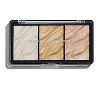 Revolution Pro, Supreme, Highlighter, Face Palette, Gold, 3 Shades, 11.1g