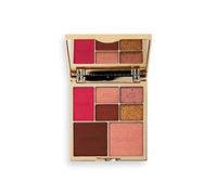 Revolution Pro, True Love Eye & Face Palette, Face Blusher/Bronzer/Highlighter, x4 Eyeshadow Pans, 7 Pan Multi-Use Makeup Palette, Matte & Shimmer