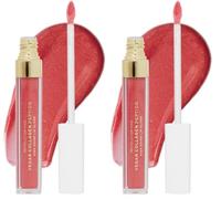 Revolution Pro Vegan Collagen Peptide High Shine Lip Gloss, Nourish, Plump & Hydrate Lips With Hyaluronic Acid & Vitamin E, Bombshell (Pack of 2)