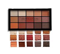 Revolution Reloaded Eyeshadow Palette, Iconic Fever, 15 Shades | High-Pigment, Long-Lasting Shades, Vegan & Cruelty-Free, 16.5g