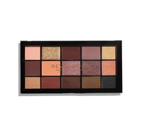 Revolution Reloaded Eyeshadow Palette, Velvet Rose, 15 Shades, 16.5 g | Blendable Matte & Shimmer Finishes, Nude, Rich Chocolate Browns & Shimmering Metallics, Vegan & Cruelty-Free, 0.58 oz