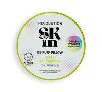 Revolution Skin, De-Puff Pillow Hyaluronic Acid Jelly Eye Patches, Hydrogel P...