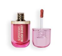 Revolution Superdewy Liquid Blush Burst, Buildable Colour for Cheek, Serum Formula with Peptides & Hyaluronic Acid, Vegan & Cruelty-Free, Strawberry Milkshake Cool Pink, 4.2ml