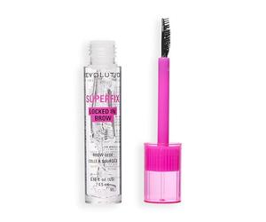 Revolution Superfix 16h Locked In Brow Glue, Clear Gel for Lifted & Styled Eyebrows, Flexible Hold with Caffeine & Peptides, Vegan & Cruelty-Free, 4.5ml
