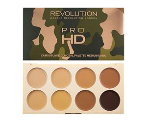 Revolution Ultra Pro HD Camouflage Palette of Correctors - Medium Dark