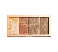 Revolution Vintage Lace Intense Metallic Cream-Powder Highlighting Palette 4 x 5g