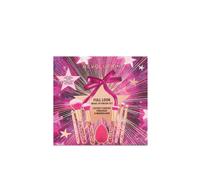 Revolution Full Look Makeup Brush Gift Set, 7-Piece Eye, Face & Cheek Collection with Blending Sponge, Vegan & Cruelty-Free
