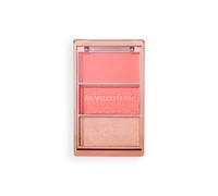 Revolution Women's Blush Icon Palette in Authentic Peach | Size: 2.8g Revolution Authentic Peach 2.8g