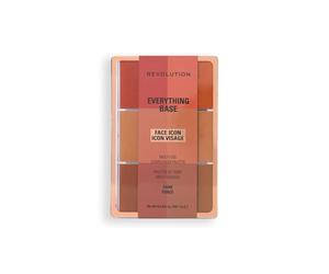 Revolution Women's Everything Base Face Icon Complexion Palette 5g in Dark Revolution Dark 5G