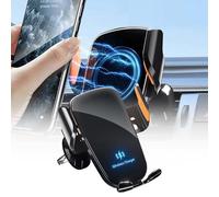 Revolutionary Car Phone Holder Wireless Charger: Experience Fast Charging & Ultimate Convenience With Our 2023 ! Pro Dock Station (Black, 11.2x8x5cm)
