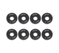 Revolutionary Design This Set of Eight Integrated Spacer Skateboard Bearings Model 608RS ABEC11 Enhances Your Ride (Black)