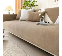Revolutionary Non-Slip Chenille Sofa Cover Anti-Stain & Anti-Scratch Perfect for Dogs & Cats Modern Design All Seasons 90 x 180 cm