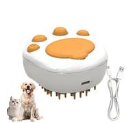 Revolutionary Pet Steam Brush, 4 in 1 Cat Steam Brush For Shedding, Rechargeable Pet Hair Removal Brushes for Long Or Short Haired Cats And Dogs, Anti-Static, Massage, Cleaning