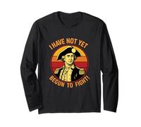 Revolutionary Spirit Vintage Fighter Quote Patriotic Long Sleeve T-Shirt