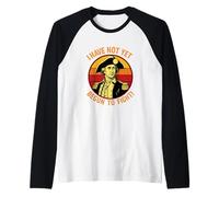 Revolutionary Spirit Vintage Fighter Quote Patriotic Raglan Baseball Tee
