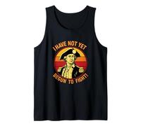 Revolutionary Spirit Vintage Fighter Quote Patriotic Tank Top