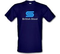 Revolutionary Tees British Steel Inspired Logo Retro Heavy Cotton t-Shirt