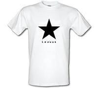 Revolutionary Tees DAVID BOWIE BLACK STAR Heavy Cotton t-shirt Small - XXL