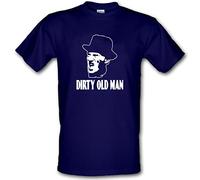 Revolutionary Tees Steptoe and Son Dirty Old Man Comedy Legend Heavy Cotton t-Shirt Navy Blue