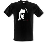 Revolutionary Tees Tom Petty and The Heartbreakers Heavy Cotton t-Shirt Black