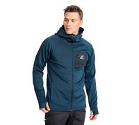 RevolutionRace Evolution Stretch Fleece Hoodie for Men, Zip Hoodie for Hiking and Outdoor Activities