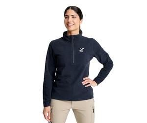 RevolutionRace Hiker Half-Zip fleece for Women, Lightweight and Stretchy Half-zip Fleece, Deep Navy, M