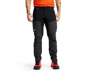 RevolutionRace Men's RVRC GP Pro Trousers, Durable and Ventilated Trousers for Hiking, Walking, Exploring and All Other Outdoor Activities, Jet Black, S