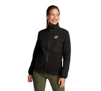 RevolutionRace Northbound Fleece Jacket for Women, Outdoor Fleece Jacket Perfect for Hiking, Black, XL
