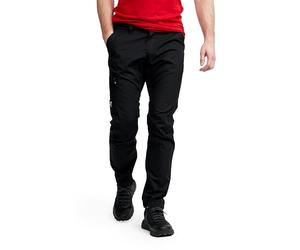 RevolutionRace Outdoor Basic Trousers for Men, Walking Trousers for All Outdoor Activities, Black, 3XL