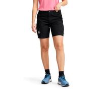 RevolutionRace Rambler Lightweight Pro Shorts for Women, Lightweight Hiking Shorts, Black, XL
