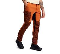 RevolutionRace Rambler Lightweight Pro Trousers for Men, Outdoor Walking and Hiking Trousers, Teracotta Brown/Smoked Paprika, L