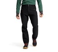 RevolutionRace Silence Proshell 3L Trousers for Men, Waterproof Outdoor Shell Trousers, Black/Anthracite 3.0, S